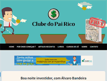 Tablet Screenshot of clubedopairico.com.br
